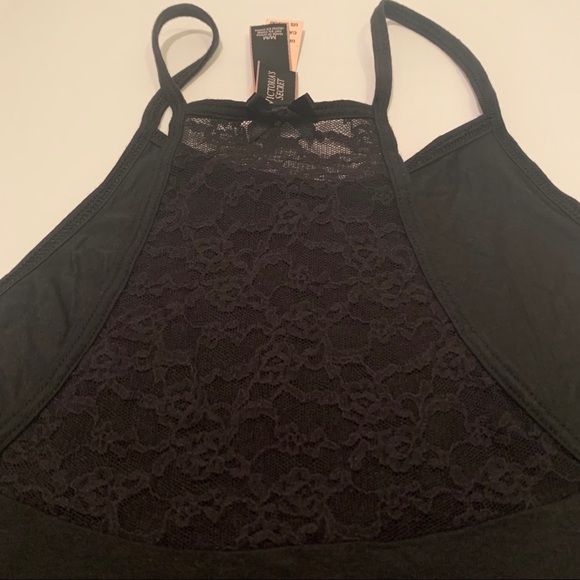 Victoria’s Secret • NWT Halter Pajama Blouse with Lace. Size medium - Picture 5 of 8